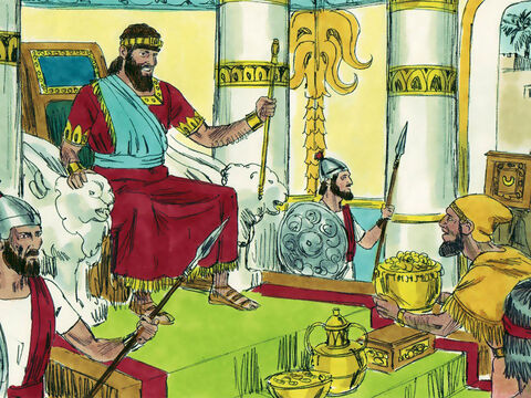 Abias cresceu em força e governou por 3 anos antes que ele morresse e seu filho Asa se tornasse rei. – Slide número 20