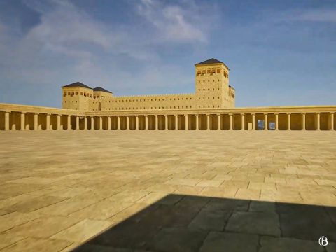 Os soldados romanos teriam uma boa visão das atividades que estavam sendo feitas no Monte do Templo. – Slide número 9