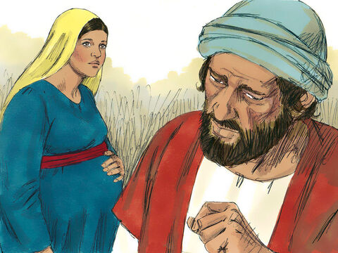 Quando José descobriu que Maria estava grávida pelo Espírito Santo ele secretamente planejou terminar o acordo de casamento que tinha sido feito. – Slide número 6
