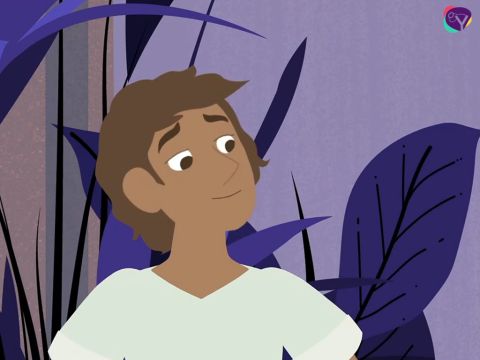 Naquela noite, Deus mostrou a Daniel o sonho do rei e o seu significado. Daniel ficou extremamente agradecido e louvou a Deus:<br/>– Glória seja dada ao nome do Senhor para sempre e sempre. Sabedoria e poder vem dEle. Ele dá e tira o poder do rei. Ele dá sabedoria ao sábio. Ele faz conhecidos os segredos profundos e escondidos. Ele sabe o que está escondido nas trevas e a luz vem dEle. Eu te louvo e te glorifico porque ouvistes minhas orações e me revelastes o sonho do rei.<br/>Imediatamente, Daniel foi ao capitão da guarda do rei e lhe disse que não matasse os outros sábios mas, que ao invés disto, o levassem ao rei. – Slide número 12