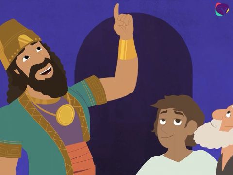 Então o rei Nabucodonosor respondeu:<br/>– Seu Deus é o Deus dos deuses e o Senhor dos reis e um revelador de mistérios, pois você foi capaz de revelar este mistério. – Slide número 18