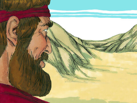 Elias saiu da ravina em direção ao país da Fenícia. – Slide número 13