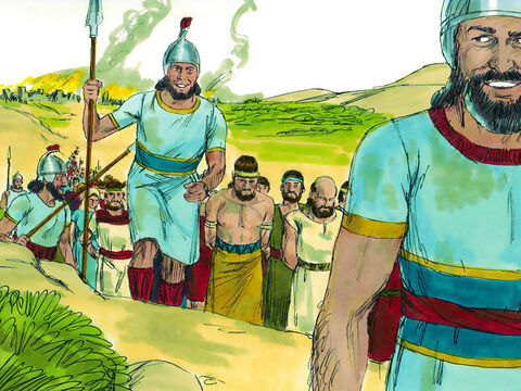 Em 597 AC, após uma rebelião contra a Babilônia, um grande grupo dos judeus mais instruídos e capazes de Judá foi levado ao cativeiro pelos babilônios. Entre eles, estava um sacerdote de 25 anos chamado Ezequiel. – Slide número 1