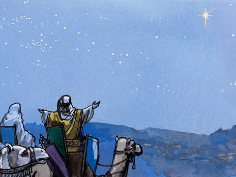 Depois que Jesus nasceu em Belém da Judeia... – Slide número 1