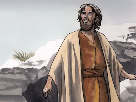 Naqueles dias, apareceu João o Batista pregando no deserto da Judéia... – Slide número 1