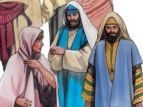 “Mestre, esta mulher foi surpreendida em ato de adultério. Na Lei, Moisés nos ordena apedrejar tais mulheres. E o senhor, que diz?” – Slide número 4