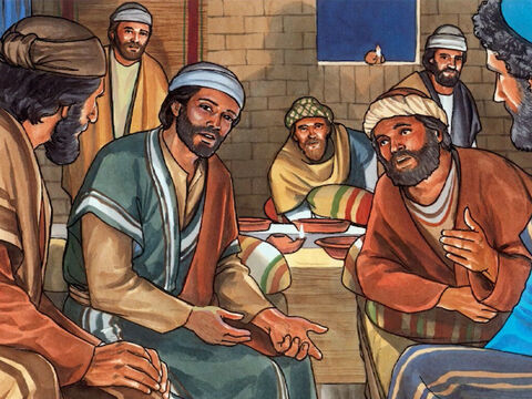 Enquanto Jesus estava na sala superior celebrando a Páscoa com seus discípulos, Ele disse: “Eu sou a videira verdadeira, e meu Pai é o agricultor. – Slide número 1