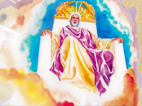 “Tu mesmo o disseste”, respondeu Jesus. “Mas eu digo a todos vós: Chegará o dia em que vereis o Filho do homem assentado à direita do Poderoso e vindo sobre as nuvens do céu.” – Slide número 10