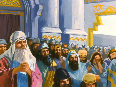O povo de Israel adorava a Deus, e sua fé estava no centro de tudo o que eles pensavam e criam. – Slide número 5