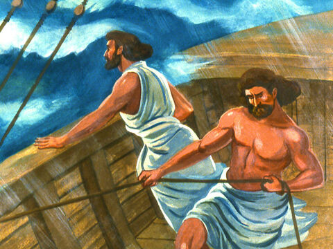 Mas como Jonas poderia clamar a Deus quando ele estava fugindo do Senhor? – Slide número 19