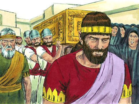 Manassés tinha 22 anos quando seu pai Ezequias morreu. Ele agora estava livre para governar como quisesse. – Slide número 4