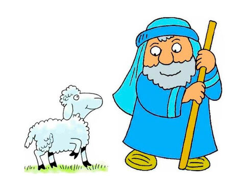 Davi era um pastor que cuidava e protegia as suas ovelhas. Ele escreveu essa música sobre o Senhor sendo seu pastor, que cuidava dele. – Slide número 1