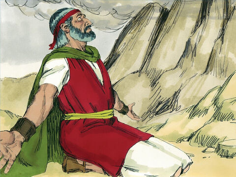 Ora, Moisés era um homem muito humilde, mais humilde do que qualquer outra pessoa que vivia naquela época. – Slide número 3