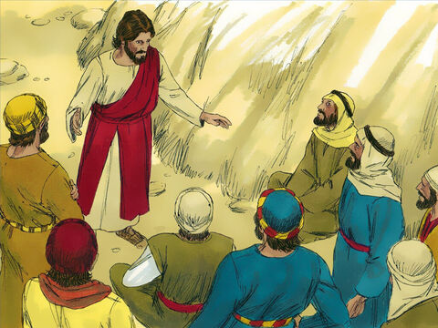 Jesus fez as pessoas pensarem ao dizer: “O Reino dos Céus é como um comerciante à procura de pérolas preciosas”. – Slide número 8
