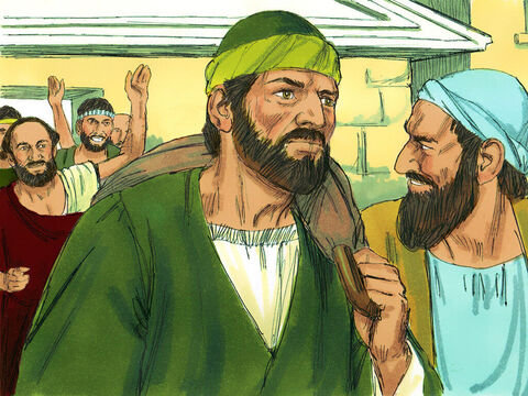 Paulo se juntou a Silas e, ao partir, a igreja em Antioquia confiou-os aos cuidados de Deus. – Slide número 4