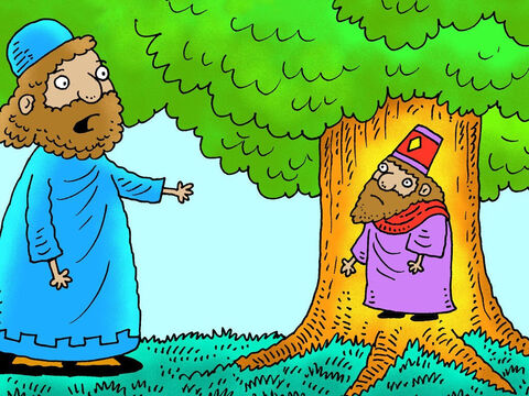 “A árvore que o senhor viu é você. Ela foi cortada porque você será cortado. E será cortado por sete anos!” – Slide número 12