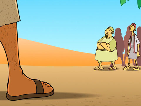 Então João Batista apareceu no deserto e disse a todos... – Slide número 4