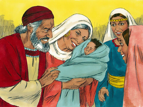 Logo depois, Isabel ficou grávida. “Que amável é o Senhor!”, exclamou ela. – Slide número 7